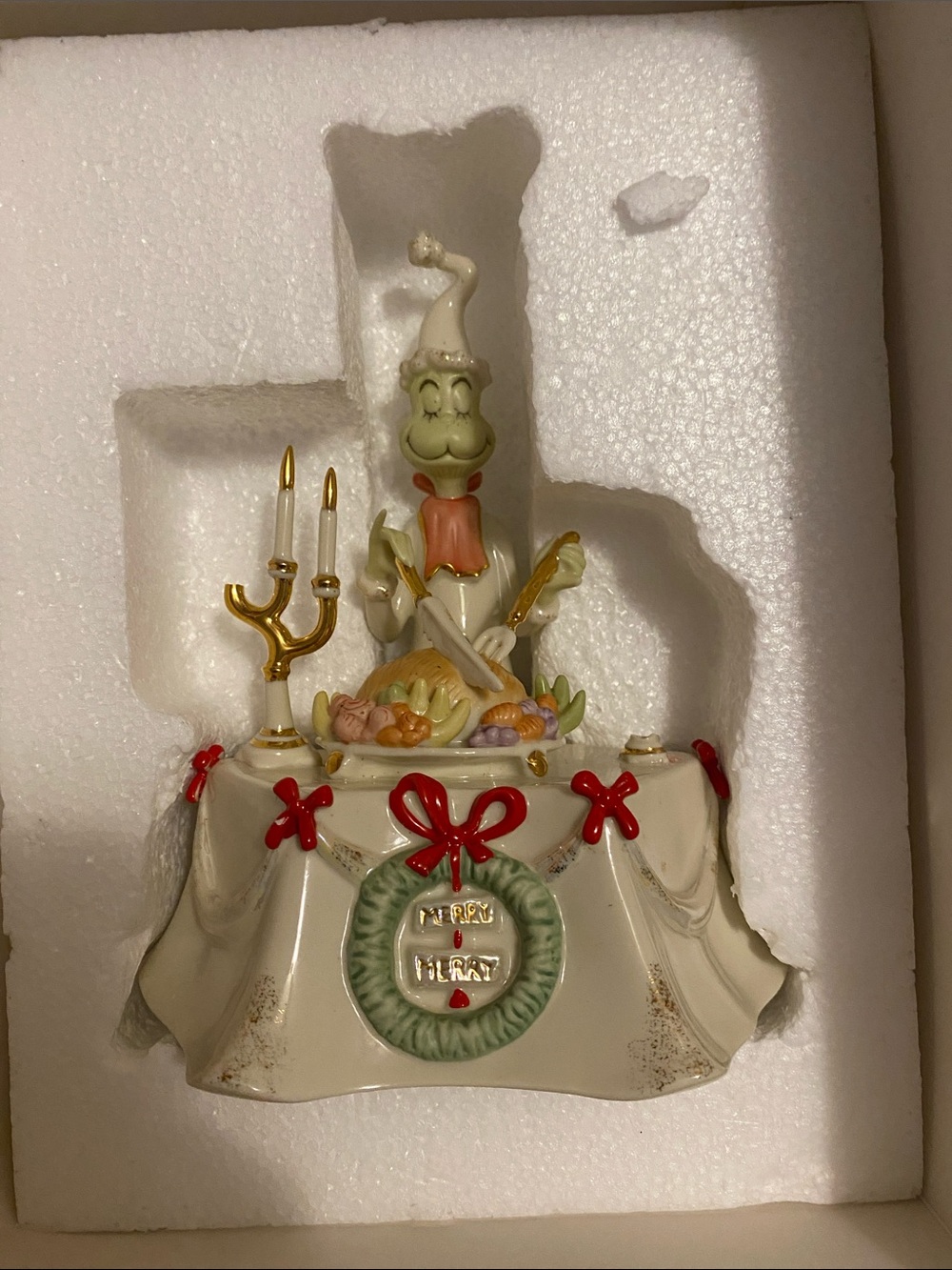 LENOX “Carving the Roast Beast” Figurine. PLEASE read description. - Picture 2 of 7